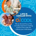 thumbnail image 7 of O2COOL 3.5 inch Battery Powered Misting Fan for Personal Cooling - Light Blue, 7 of 7