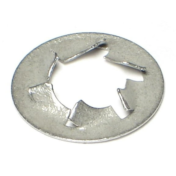 1/2" Zinc Plated Steel Pushnut Bolt Retainers PSHNT-129 (25 pcs.)