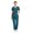 Dark Blue, variant on Sets For Women Stretch Scrub Set Short Sleeve V Neck Top With Pockets Pants Set Quick Dry Two Piece Uniform Khaki M
