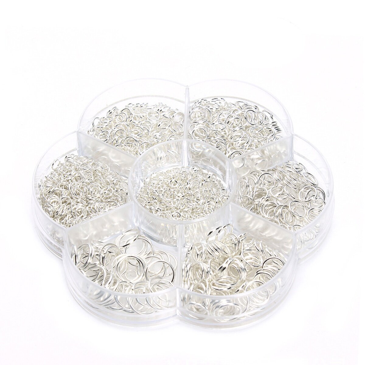 Jump rings Opening Jump Rings Jewelry Findings Kit Hard Snap for Jewelry Making 3/4/5/6/7/8/10mm
