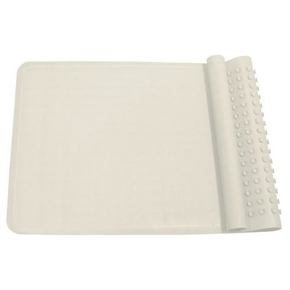 Rubbermaid Commercial Safti-Grip Bath/Shower Mat, X-Large, White, 45.7 x 91.4 cm (18" x 36")