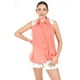 thumbnail image 1 of Blusa con detalle de encaje Roman Fashion /Juvenil, 8040 (Coral) coral G, 1 of 5