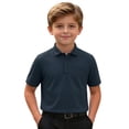 thumbnail image 4 of Tfken Comfy Tops For Boys Soft Daily Wear Travel Lightweight Shirts Short Sleeve Solid Color Casual Summer Button Kids Cute Clothes Size 5-6 Years, 4 of 4