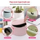 thumbnail image 5 of Bote De Basura Pequeño En Miniatura Para Escritorio, Cubo De Basura Conciso, Cesto De Basura, Mesa Para El Hogar, Bote De Plástico Para Oficina Minnieouse HA026424-03, 5 of 7