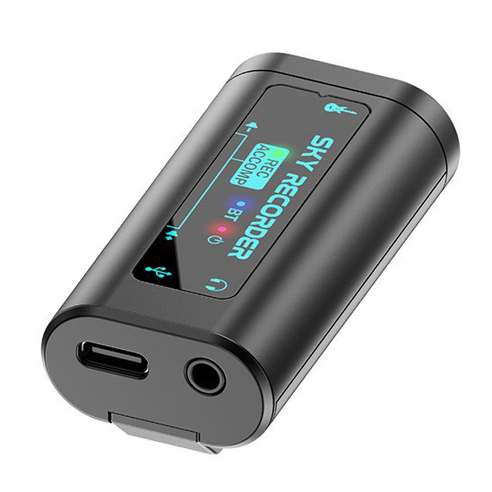 Professional Voice Activated Digital Sound Device Digital Voice Recorder 48KHz Noise Cancelling Recording Support Player