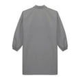 thumbnail image 4 of Sxiwei Unisex Mens Womens Work Coat Long Sleeve Front Button Lab Coat Jackets Mechanical Workwear Gray 175, 4 of 5