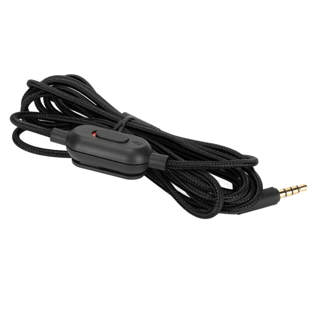Cable de Auriculares para Juegos Cable de para G Pro/G Pro X/G433/G233 con Control de Volumen E Interruptor de Silencio