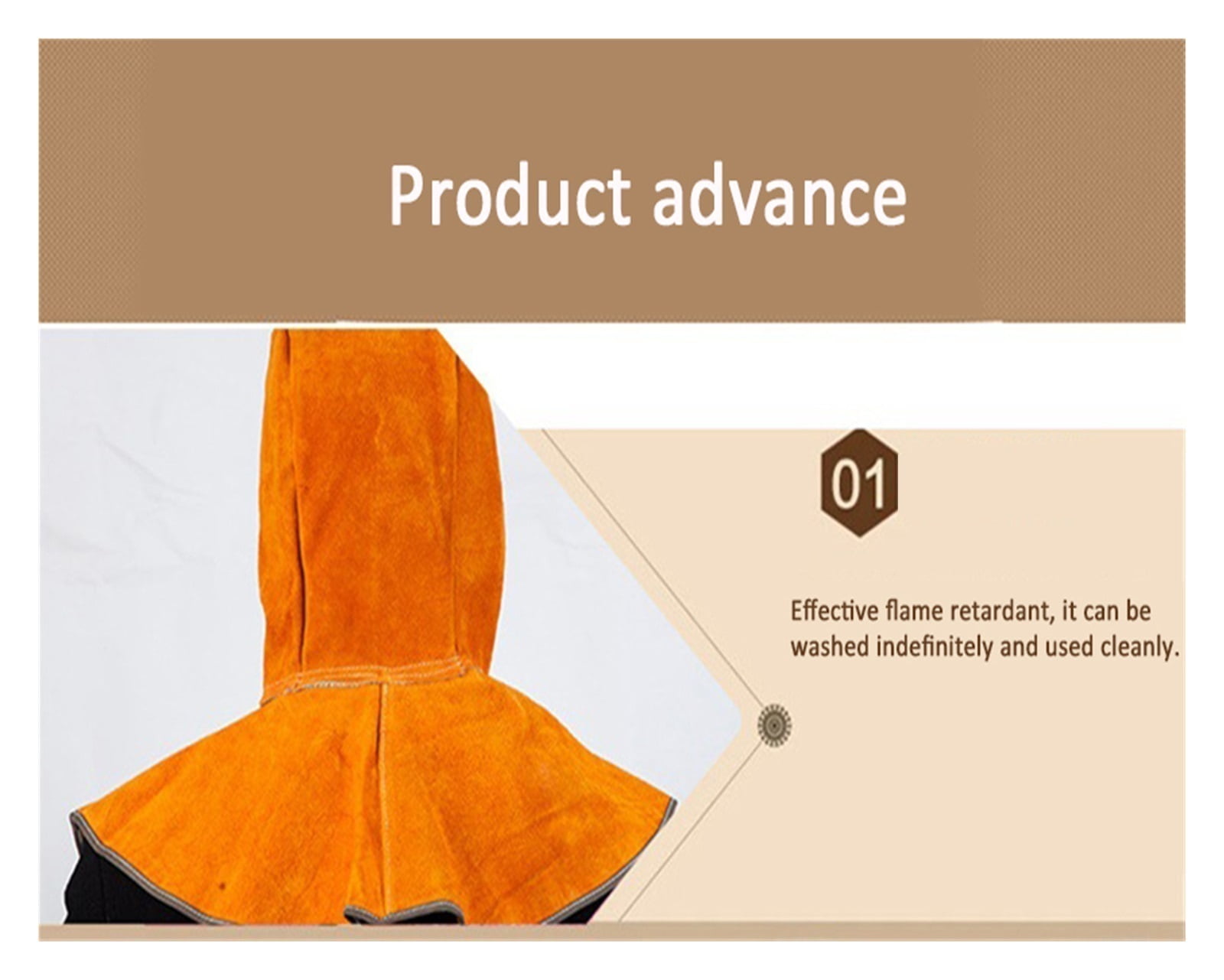 Professional Welding Hood Split Leather Welder Hat Mesh Cotton Stitched Heat Insulation Welding Helmet ,Widely Use