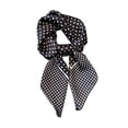 thumbnail image 6 of Elegant Silk Scarf Square Pattern Festive Parties Everyday Glam Women Fashion Accessory Soft Lightweight Hair Neck Wrap, 6 of 6