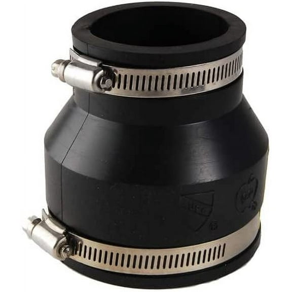 Avalon 1605-9, Rubber, 3 x 1-1/2, Coupling Pipe Couplers