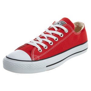 Image of Converse Unisex Low-Top Sneakers  red  5 US women
