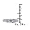 thumbnail image 4 of 1 2/3 Carat (ctw) Lab-Created White Sapphire Engagement Ring In Sterling Silver, 4 of 5