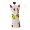 thumbnail image 3 of Funda Protectora Portátil para Cabeza de Palo de Golf, Reemplaza La Funda de Cuero Sintético con Bordado de Gato de La , Ideal para Golfistas Ad 235 cm x 105 cm, 3 of 8