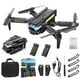 thumbnail image 3 of Cuadricóptero con cámara en liquidación, dron con cámara FPV 4K HD Daul, juguetes de control remoto, regalos para niños y niñas con retención de altitud, modo sin cabeza, ajuste de, 3 of 6