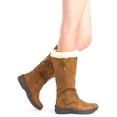 thumbnail image 5 of Winter Knee High Snow Boots Women Waterproof Slip Resistant Warm Zip Up Boots for Cold Weather, 5 of 5