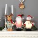 thumbnail image 5 of Adornos bonitos de muñeco elfo rellenos Santa Xmas decoración del hogar y regalos amor Afortunado Sencillez, 5 of 5