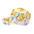 thumbnail image 4 of Eevee Evoluciones Estéticas Gorra de Béisbol para Hombres, Mujeres y Niños, Gorra Clásica de Visera Plana, Gorra Hip Hop Trucker, Snapback Ajustable, 4 of 5