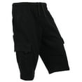 thumbnail image 2 of Mens Pro Club Cargo Sweat Shorts Heavy Weight Fleece Shorts S-5XL, 2 of 3
