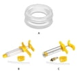 thumbnail image 4 of Sonducket Engrasador a presión Operación simple universal Ampliamente aplicable Kit de aceite de freno Dispositivo de bombeo Bomba manual de pistón de Ciclismo 2018 Tipo Sonducket OD025983-03, 4 of 6