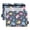 Cartoon Shark Seaweed Starfish, variant on Happy Pug Dog 2 Pack Pencil Pouch for 3 Ring Binder Smooth Zipper Folders with Pockets Clear Window Pencil Case