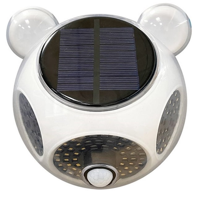 Eoozwa Solar Powered Outdoor Courtyard Lighting Wall Lighting Wiring Magnetic Suction LED Light Human Body Induction Light