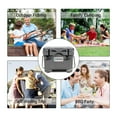thumbnail image 4 of SKTAKOL 16 Quart Cooler Portable Ice Chest Leak-Proof 24 Cans Ice Boxfor Camping Grey, 4 of 10