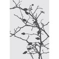 thumbnail image 2 of Marmont Hill "Grey Leaves" by Katarina Snygg Painting Print on Wrapped Canvas, 2 of 5