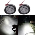 thumbnail image 3 of 2pcs Motorcycle Headlight Fog Driving Lights 6 Led Working Spot Light Fog Lamp Scooters Spotlight Motorcycle Side Mirror Lights, 3 of 4
