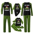thumbnail image 1 of Conjuntos de pijamas navideños familiares a juego Grinch 2024, pijama de Grinch con parte superior y pantalones de pijama a cuadros, pijama de Grinch para niños y adultos para la familia, Mujer XXXL, 1 of 3