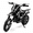 4-Stroke Black, variant on Ktoebyco 49cc Kids Dirt Bike for Ages 13-17, Gasoline Powered 2-Stroke 1-Seater Mini Motorcycle, 1.5L Fuel Tank,Green