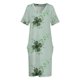 thumbnail image 4 of Elegant Shamrock Loose Pocket Dress dress for women summer dress womens 2025, 4 of 7