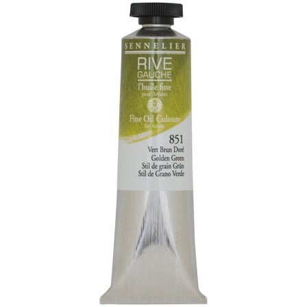 Sennelier Rive Gauche Oil Paint, 40ml, Golden Green