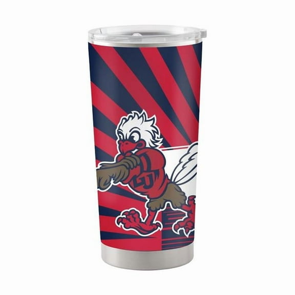 Logo Brands 129-S20T-14 Liberty University 20 oz Mascot Stainless Tumbler