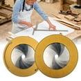thumbnail image 2 of Flexible Aluminum Alloy Steel Circle Drawing Ruler for Carpenters, Designers and Students with Precise Scales, 2 of 4