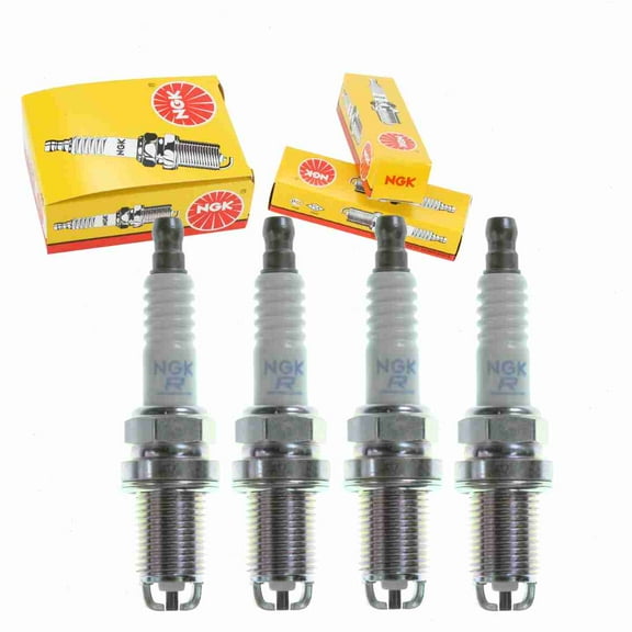 4 pc NGK 4959 Standard Spark Plugs for 0005896824 0046472021 3304 46472021 5896824 7402 90048-51155-000 FR6KDC FR6KDE0 FR7KDC FR7LDC K20TNR K6RD Ignition Wire Secondary