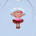 thumbnail image 3 of Inktastic Monkey 1st Birthday 1 Year Old Girl Baby Romper Coveralls, 3 of 4
