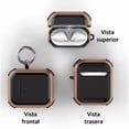 thumbnail image 2 of Funda Uso Rudo para Airpods 2a Generacion + Gancho cafe Gadget Collection Mx GC-FURA2, 2 of 5