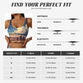 thumbnail image 6 of Lsque Western Desert Cloud Cowboy Printed Women'S Sports Bra, Compression, Moisture Wicking, High-Impact Sports Bra For Women,Supportive sports bra-Medium, 6 of 9