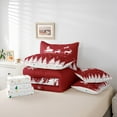 thumbnail image 5 of Feelyou Kawaii Santa Claus Twin Bedding Sets 7-Piece, Christmas Dreamy Festival Bedding Comforter Set, Fairy Tale Reversible Sheet Sets, Luxury Bedroom Decor, 5 of 7