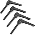 thumbnail image 1 of 4pcs Poignée de Levier de Serrage, Boutons de Machine en Métal Levier de Serrage Réglable M10 Filetage Mâle Poignée de Fixation Réglable (80 Mm), 1 of 5
