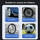 thumbnail image 4 of Compresor de aire portátil bomba de aire eléctrica de 150PSI inflador de neumáticos eléctrico inalámbrico, 4 of 9