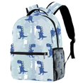 thumbnail image 3 of Gyujnb School Backpack, Large Capacity Stylish Casual Backpack with Unique Dinosaur Print Design for School Travel and Outdoor Activities, Backpack for School, 3 of 3