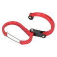 thumbnail image 4 of Climbing Carabiner D Type Carabiner Hook Aluminium Alloy Hanging Carabiner Clip for OutdoorRed, 4 of 6