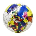 thumbnail image 4 of 16 Inch Inflatable World Globe, Vinyl, Educational Toy for Classroom, 4 of 8
