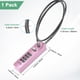 thumbnail image 4 of Cerraduras de Puerta Uxcell para Cercas Exteriores, Cerradura de Combinación de Cable de Acero de 11.81IN [Rosa], 4 of 7