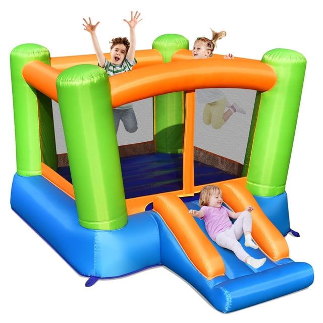 Casa inflable JIMUOO 250 cm con tobogán para niños – Exterior