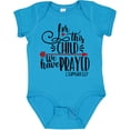thumbnail image 3 of Inktastic For This Child We Have Prayed Red Arrow and Heart Boys or Girls Baby Bodysuit, 3 of 5