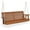 Brown, variant on PEXMOR Patio Wooden Porch Swing, 880 LBS Capacity Upgraded Swing Chair Bench with Hanging Chains for Outdoors, 4 FT