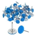 thumbnail image 1 of Lot de 100 Pointes pour Rembourrage, Pointe Plate pour Pouce 11mmx15mm, Bleu, 1 of 7