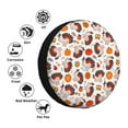 thumbnail image 4 of Susaid Turkey And Thanksgiving2 Print Tire Covers,Waterproof Anti-UV Snow Sun Rain Tire Covers for RV,Truck, SUV, Trailer, Camper-17 inch, 4 of 6